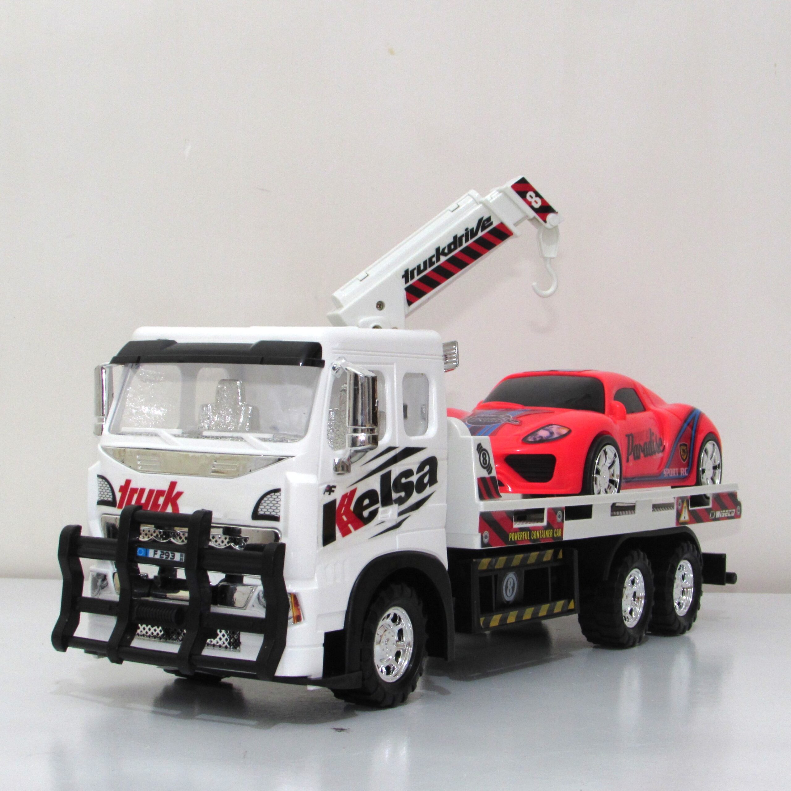 جرثقیل اسباب بازی دورج توی مدل Tow Truck - تصویر 4